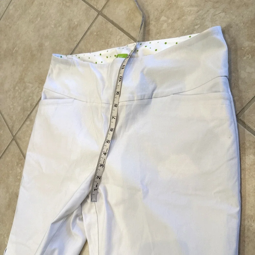 Swing Control  Size 16 White Bermuda Golf Shorts Pull-On Stretch 12" Inseam - Picture 4 of 9